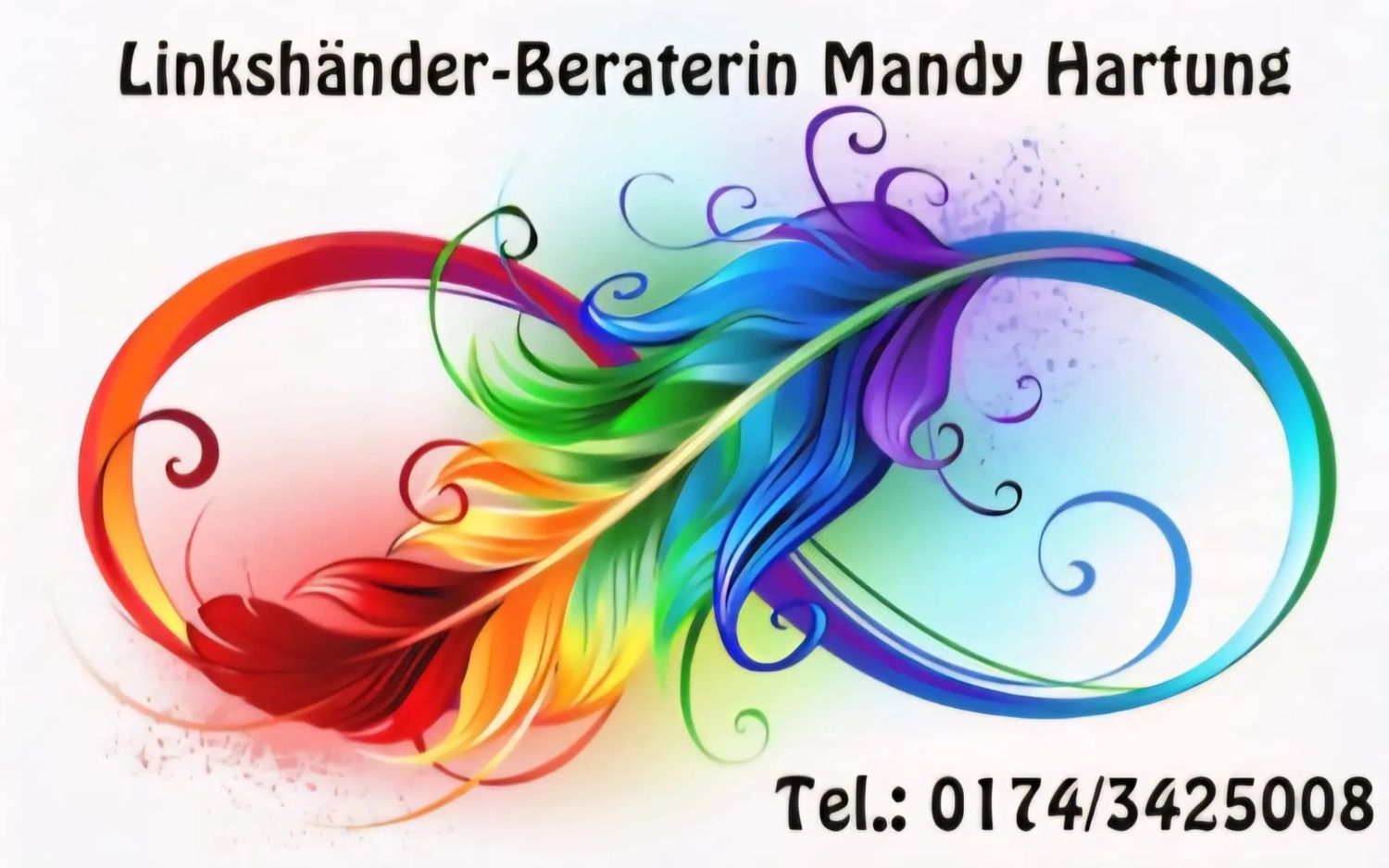 Logo Linkshänder Beraterin - Mandy Hartung